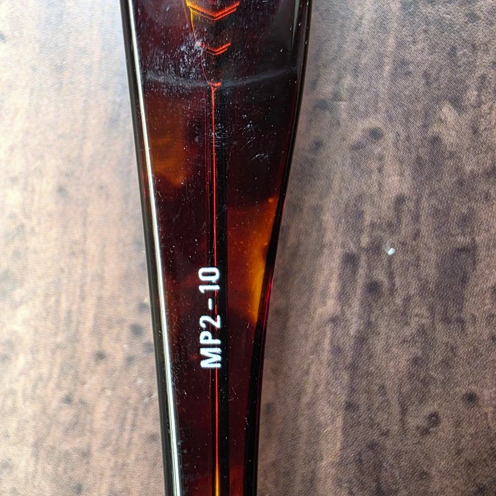 Costa Del Mar MP2-10 Tortoise Shell Eyeglass Frames Brown Wrap Made in Japan
